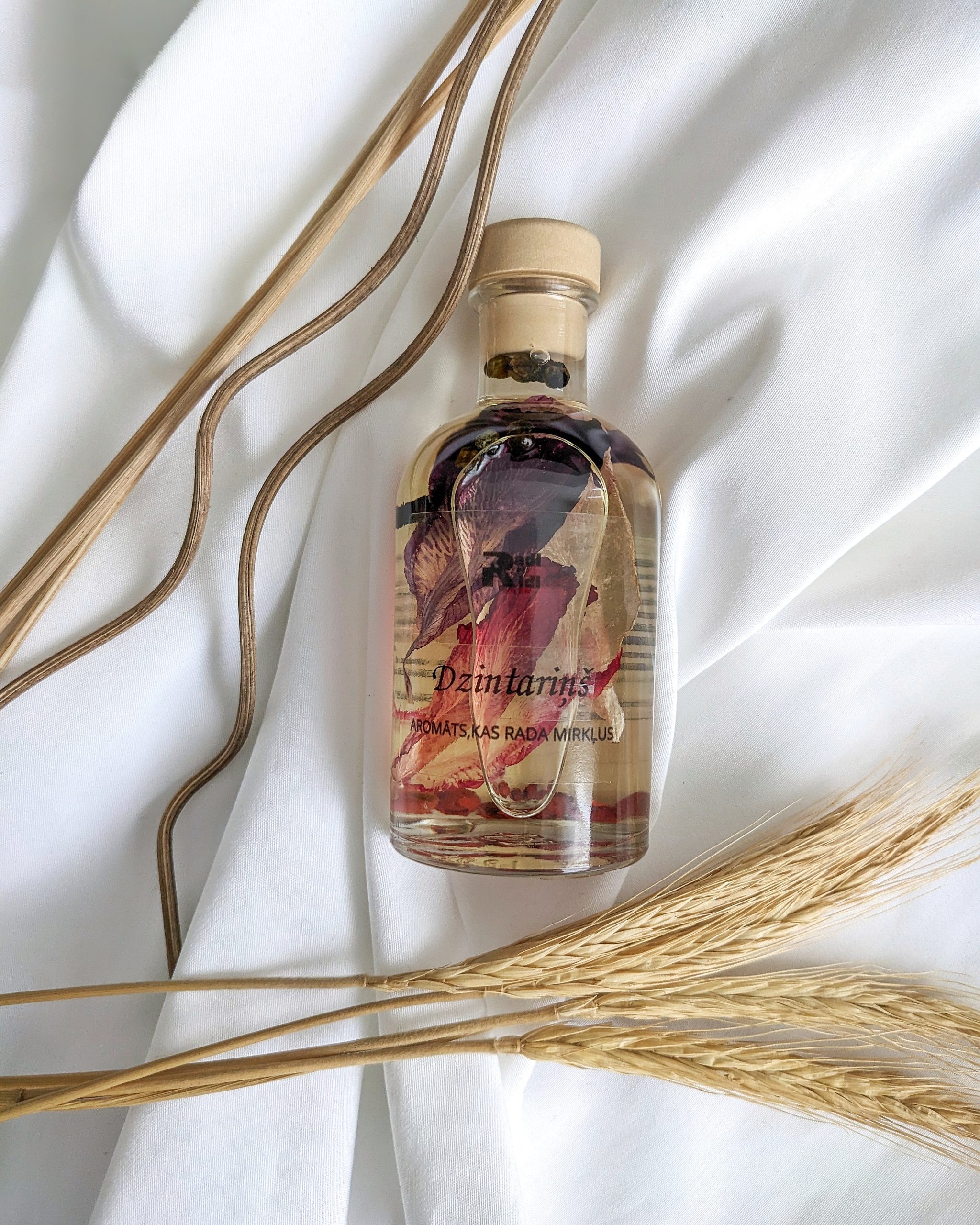 Difuzors ar kociņiem “Latvijas brīnums” mājas aromāts 100ml - Image 4
