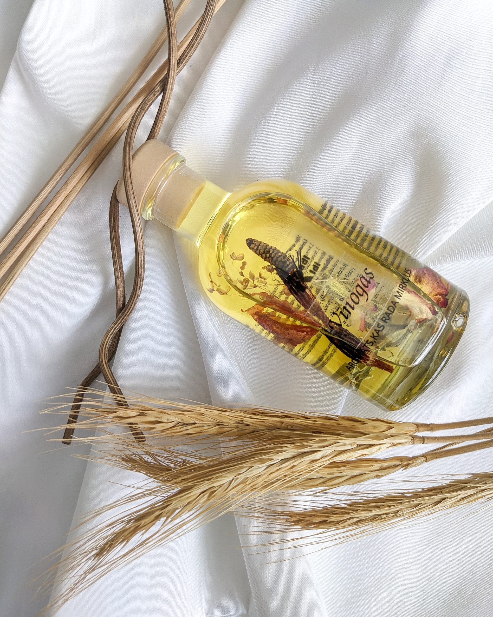 Difuzors ar kociņiem “Latvijas brīnums” mājas aromāts 100ml - Image 5