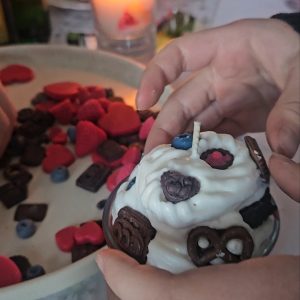 sojas vaska deserts, svece